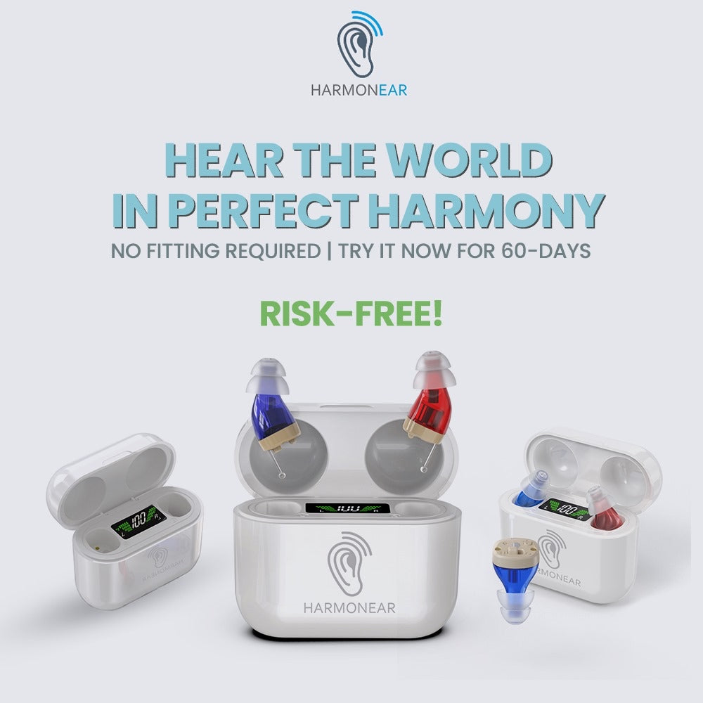 HarmonEar™ CIC Invisible Rechargeable Hearing Aid